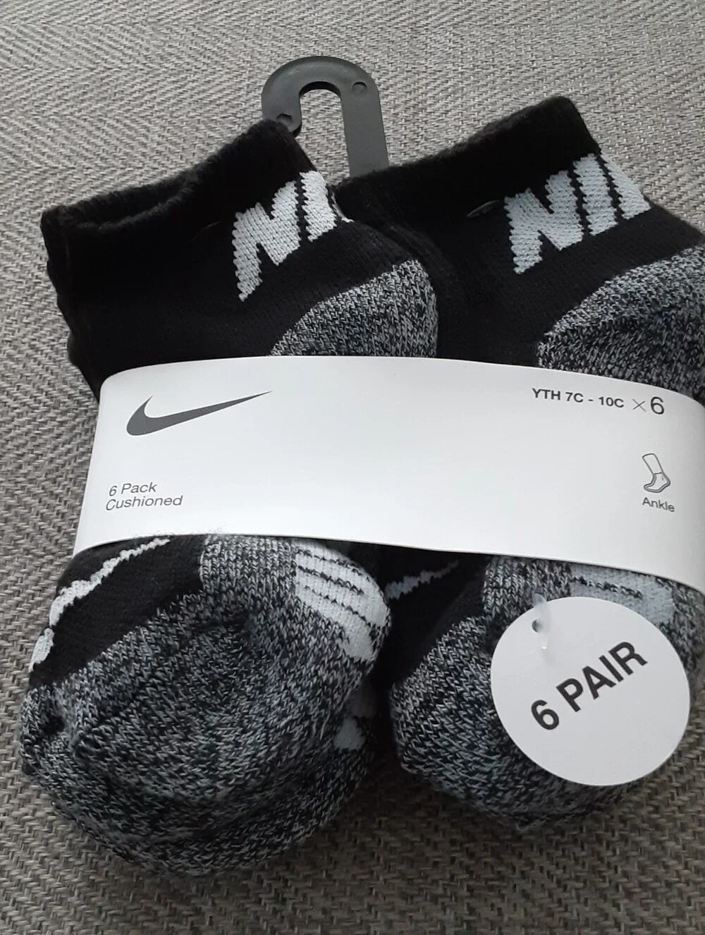 Nike Ankle Kids Socks ( 6pk  )